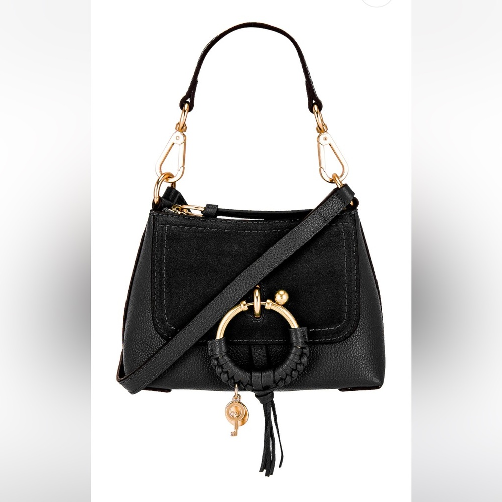See by Chloe Joan Mini Hobo Bag in Black